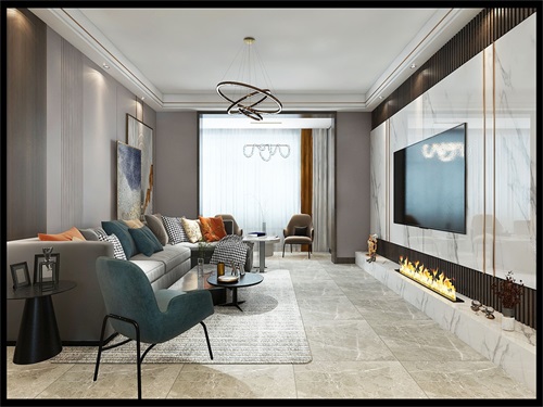 江南賦140㎡現(xiàn)代輕奢風格裝修效果圖 江南賦140㎡現(xiàn)代輕奢風格裝修效果圖