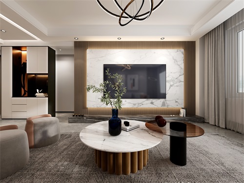 綠地鳳凰城128㎡現(xiàn)代風格裝修效果圖 綠地鳳凰城128㎡現(xiàn)代風格裝修效果圖