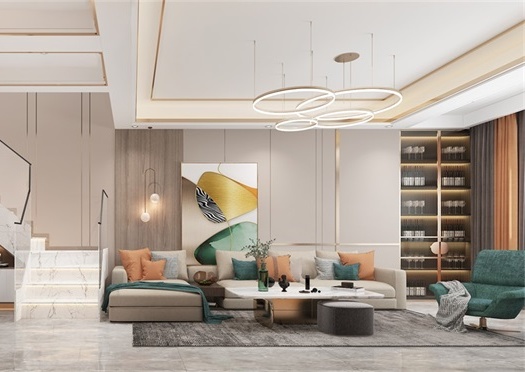 海珀蘭軒168平米輕奢風效果圖 海珀蘭軒168平米輕奢風效果圖