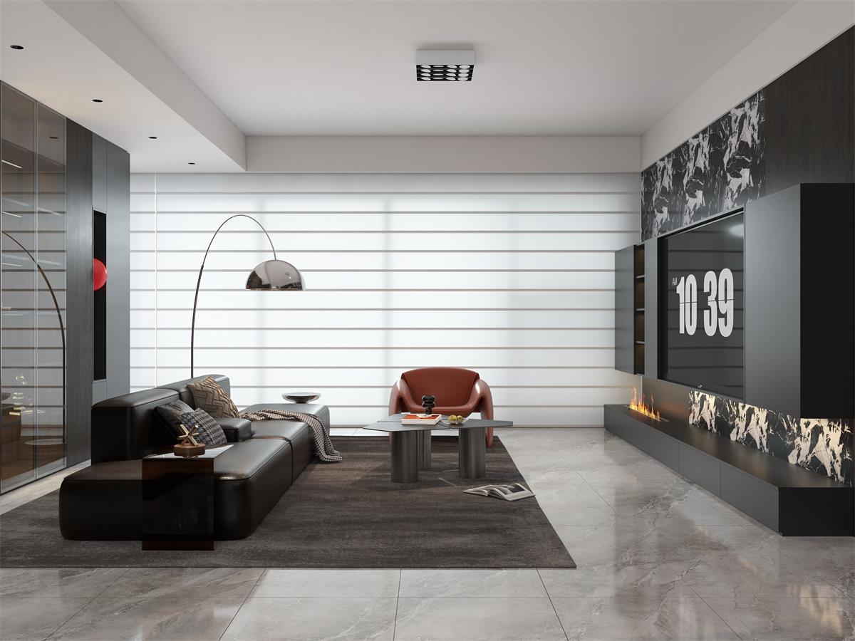 萬科錦曜 | 暗黑美學(xué)天花板！他家129㎡意式風(fēng)太驚艷了！