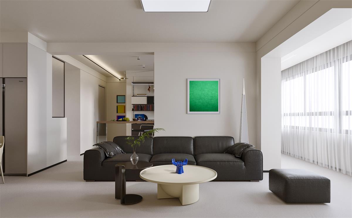 金地自在城 | 零零后獨居109㎡極簡家，全開放設(shè)計驚艷到我了！換你也上癮~