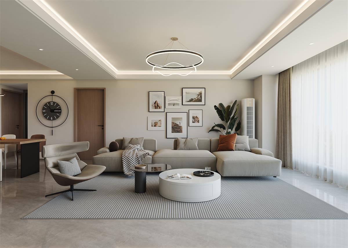 中海華樾 | 萬萬沒想到！這個130㎡簡約風(fēng)的家，讓幸福感飆升！