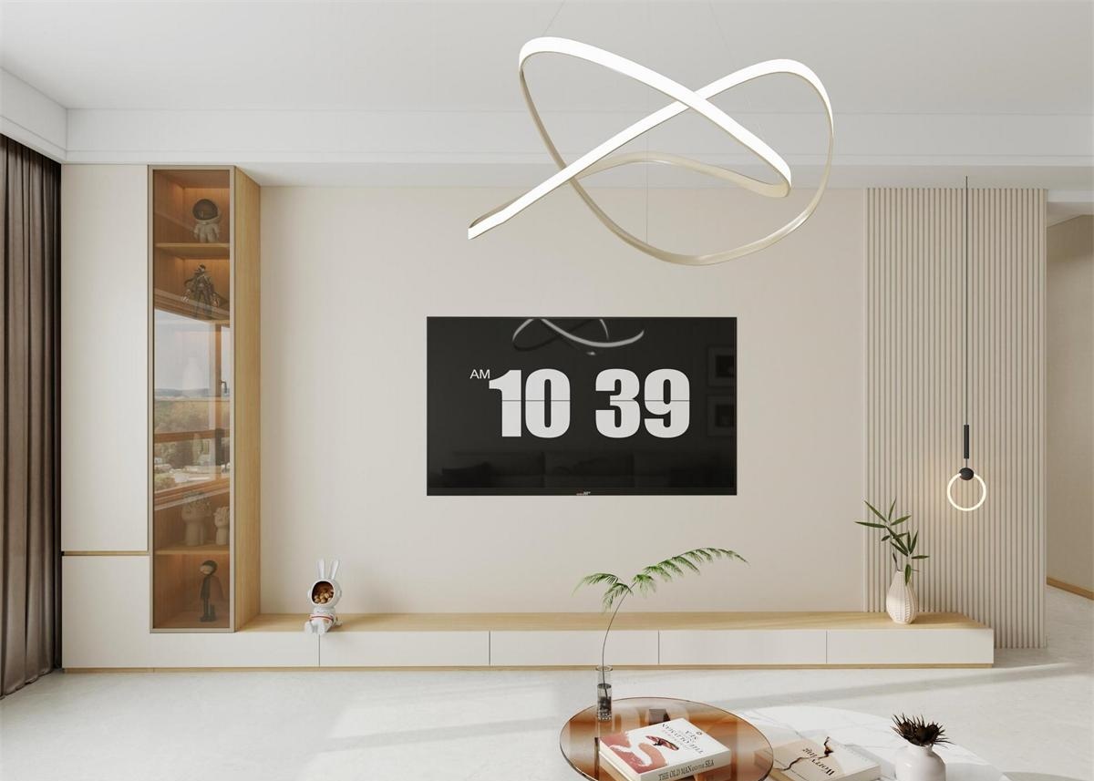 魯銀瀧璽126㎡ | 溫柔感溢出屏幕！『簡(jiǎn)約+奶油』看一百遍也不膩