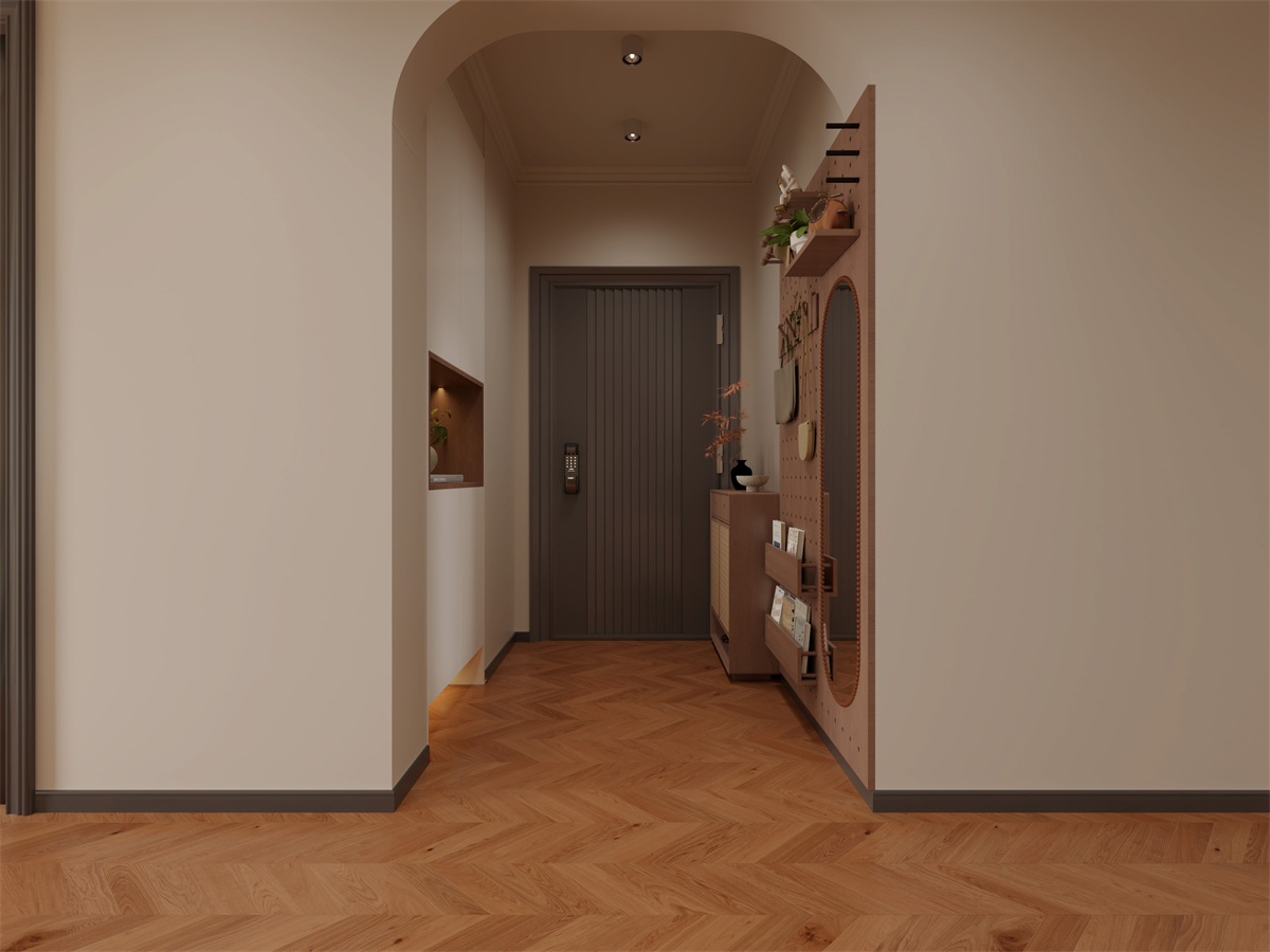 閱海萬(wàn)家110㎡ | 奇葩戶(hù)型爆改中古風(fēng)治愈美家！推門(mén)第一眼就驚艷！