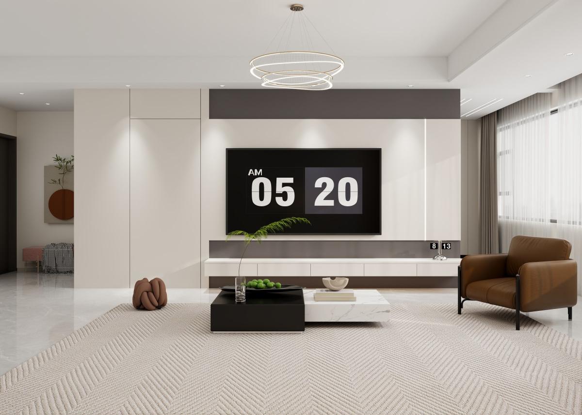 玉庭華府 | 135㎡現(xiàn)代簡(jiǎn)約風(fēng)，給生活做減法，舒適加倍！