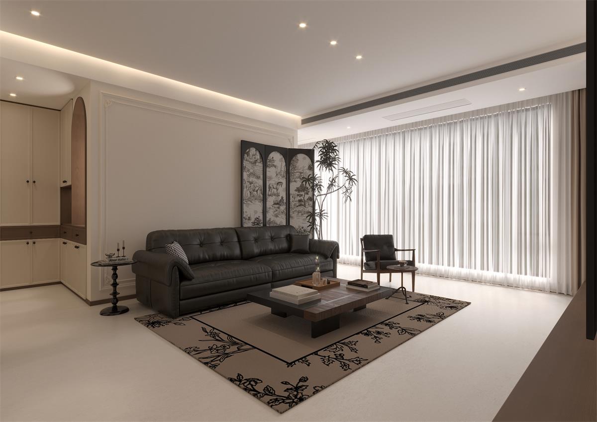 星耀閱海138㎡ | 被法式復(fù)古風(fēng)迷暈了！超強(qiáng)戶(hù)型改造+浪漫氛圍感，這個(gè)家美的太權(quán)威！