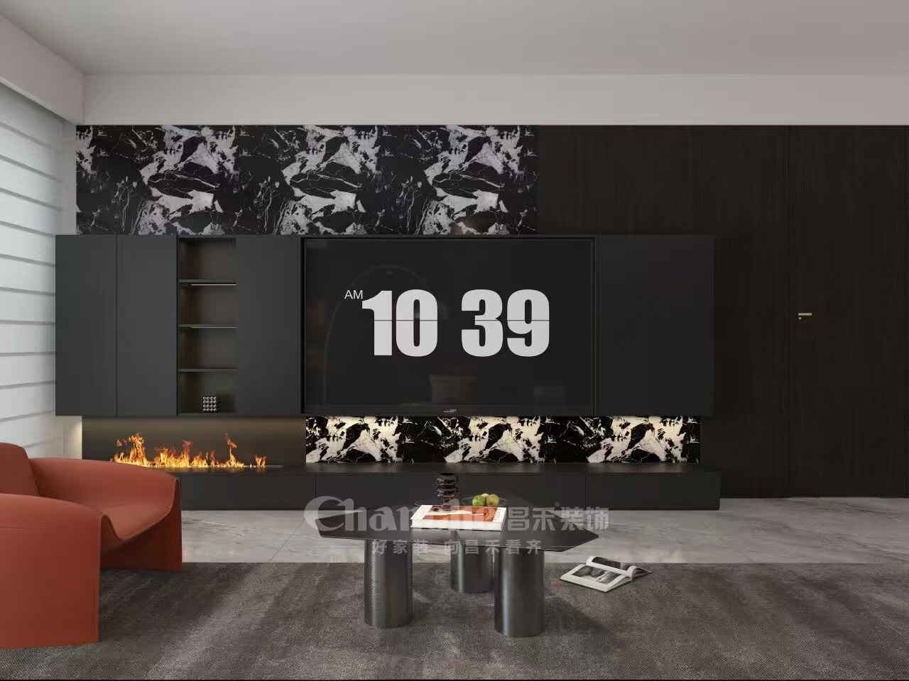 萬(wàn)科錦曜129㎡ | 當(dāng)初全家都反對(duì)的黑色系極簡(jiǎn)風(fēng)，幸好我堅(jiān)持到底！