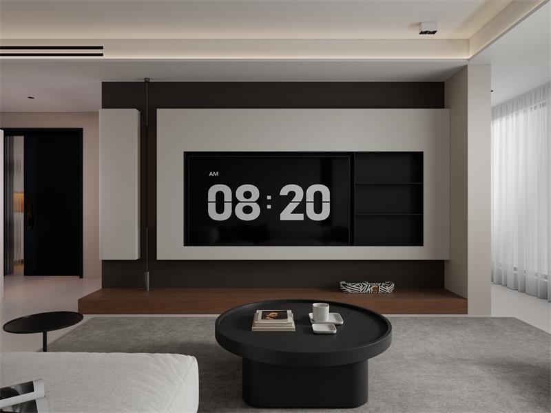 北郡府136㎡ | 不跟風(fēng)、不網(wǎng)紅，這個(gè)高智感的意式極簡(jiǎn)家，百看不厭！