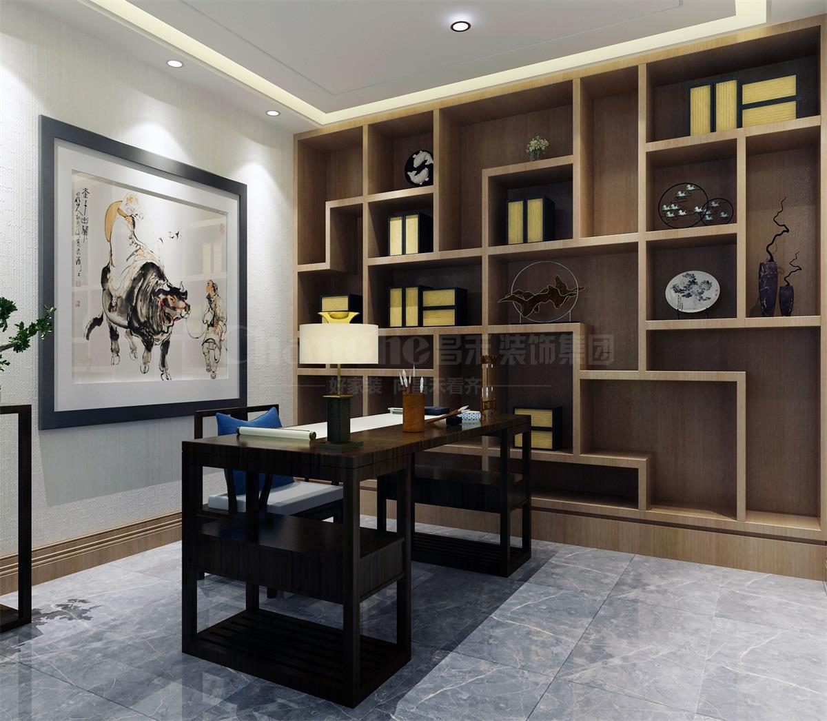 書房和接待茶室散發(fā)著淡淡的茶香，只需心境空靈，少幾分濃墨重彩，多幾分雅致清寧，并在此感悟生命的智慧。