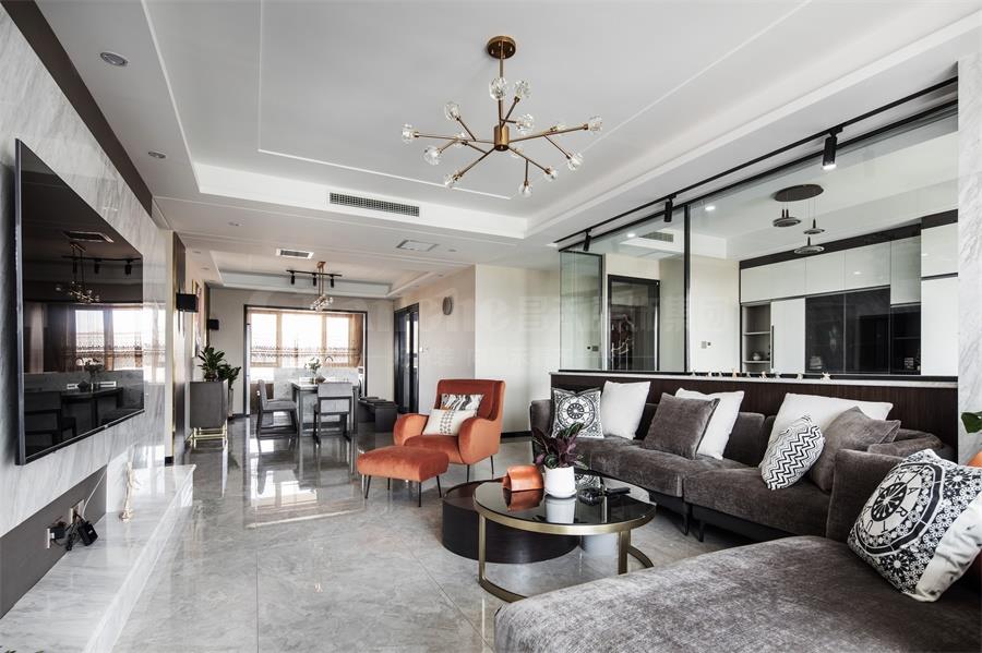 實(shí)景拍攝丨濱河壹號 160㎡現(xiàn)代輕奢裝修實(shí)景圖 實(shí)景拍攝丨濱河壹號 160㎡現(xiàn)代輕奢裝修實(shí)景圖